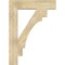 Ekena Millwork Merced Block Rough Sawn Bracket, Douglas Fir, 6"W x 32"D x 44"H BKT06X32X44MRC05RDF - alternate 2